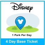 4 Day Base Ticket - Disney Florida